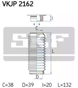 Фото VKJP2162 Комплект пыльника SKF {forloop.counter}}